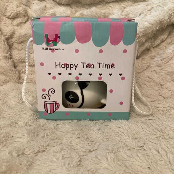 NWOT Happy Tea Time Panda Set - Picture 12 of 16